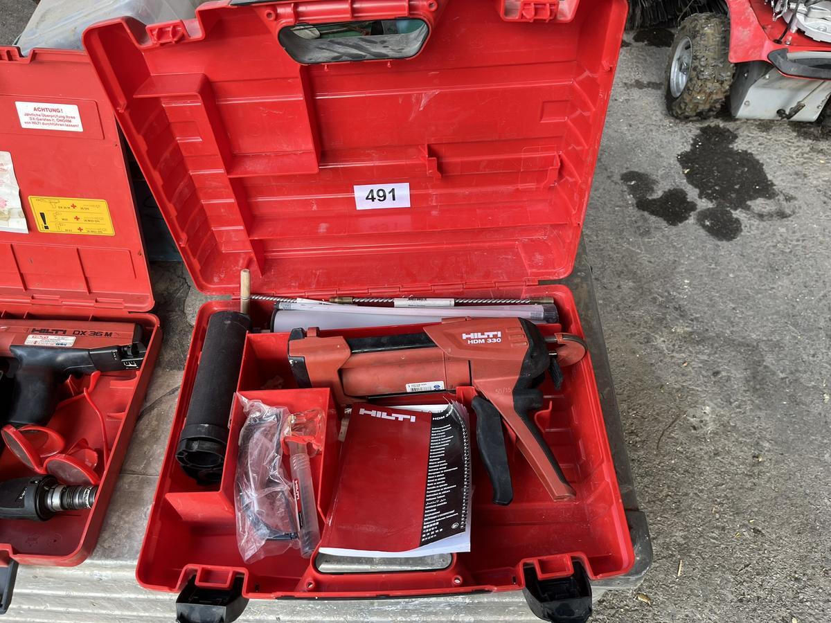 HILTI DX 330 Handpresse im Koffer mit Zubeh&ouml;r