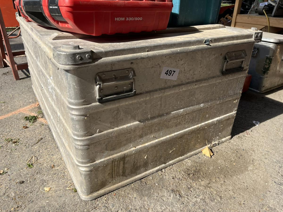 Aluwerkzeugkiste ohne Inhalt ca. 80/120/55 cm