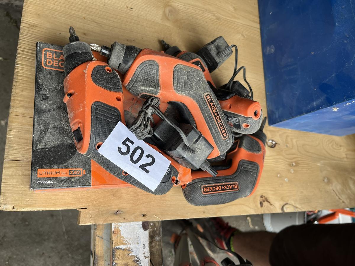 Posten Black & Decker Schrauber