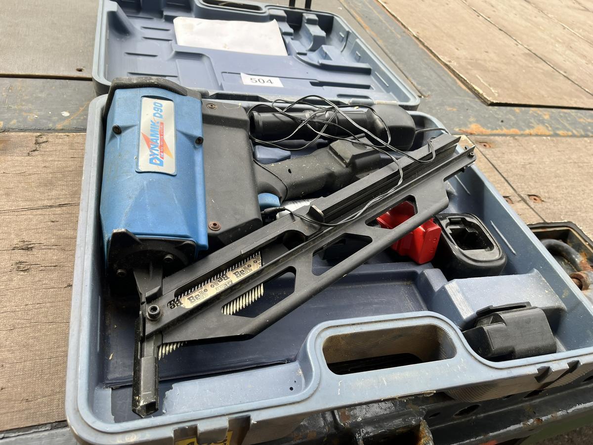 Gasdrucknagler Dynamik D 90 bis 70 mm im Koffer