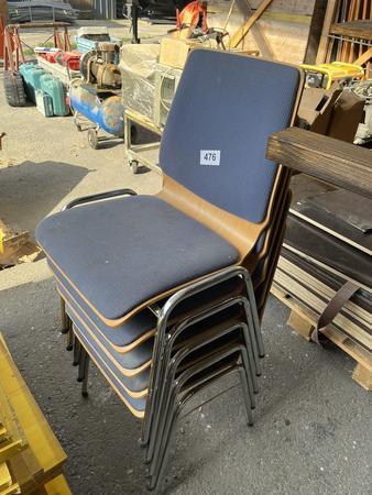 5 St�ck Stapelst�hle