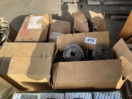 komplette Bestand an SENCO Druckluftzubeh�r N�gel,Klammern usw.
