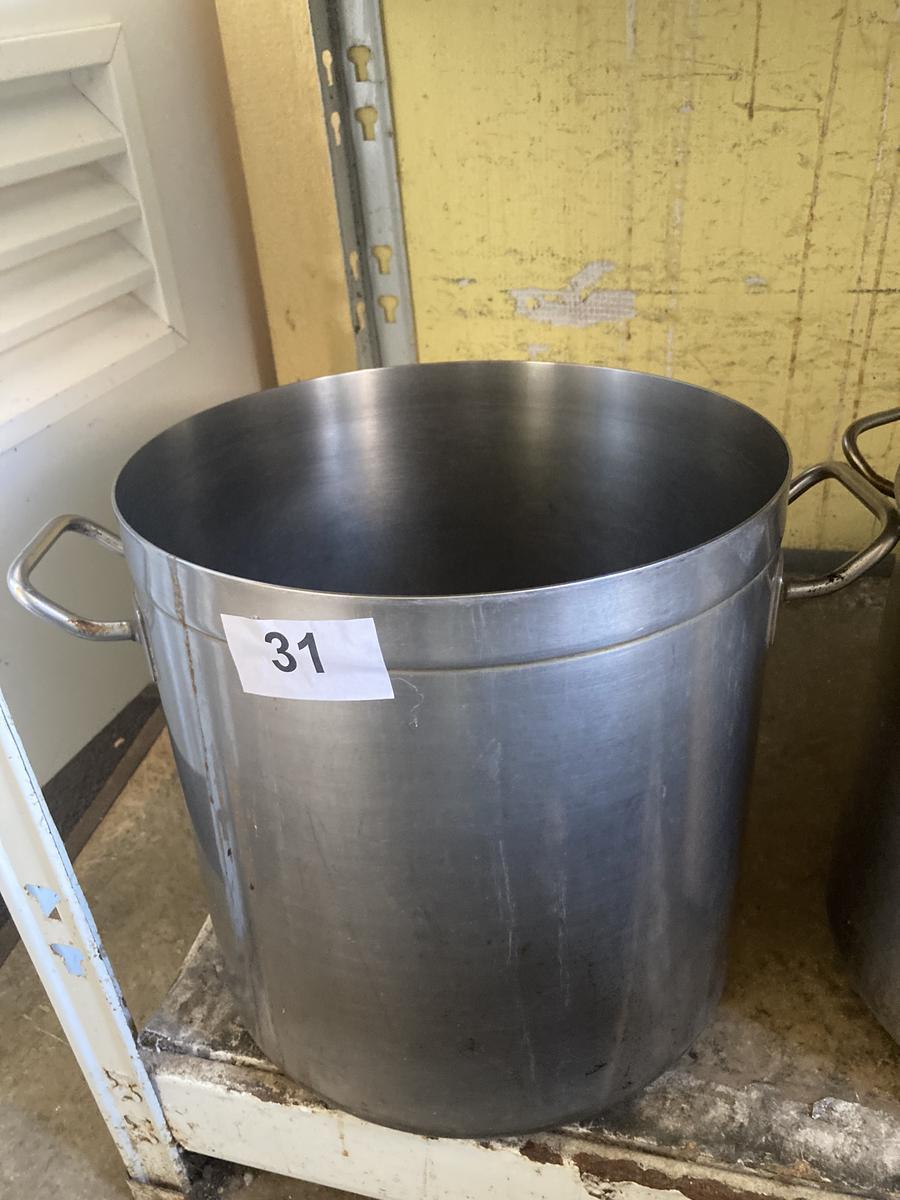 Edelstahl Kochtopf, Ma&szlig;e: ca. DM 32 cm, H 32 cm