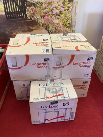 54 Stk. Longdrinkgläser 0,27 l 54 Stk. Longdrinkgläser 0,27 l