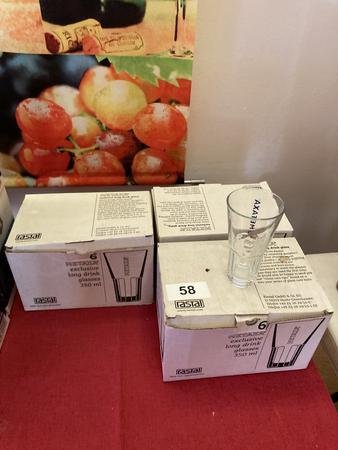 ca. 60 Stk. Longdrinkgläser 0,35 l ca. 60 Stk. Longdrinkgläser 0,35 l