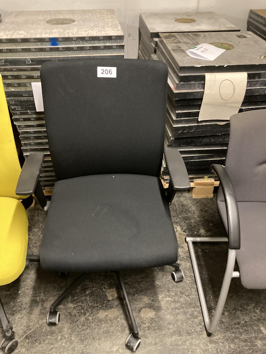 B&uuml;rodrehstuhl Svoboda - schwarz