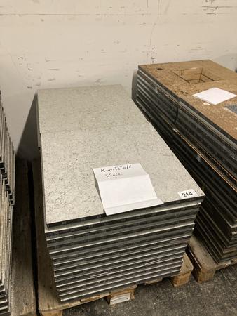 28 Stk. Fu�bodenplatten- gitter aus Kunststoff je 60 x 60 x 4 cm- ca. 10m2