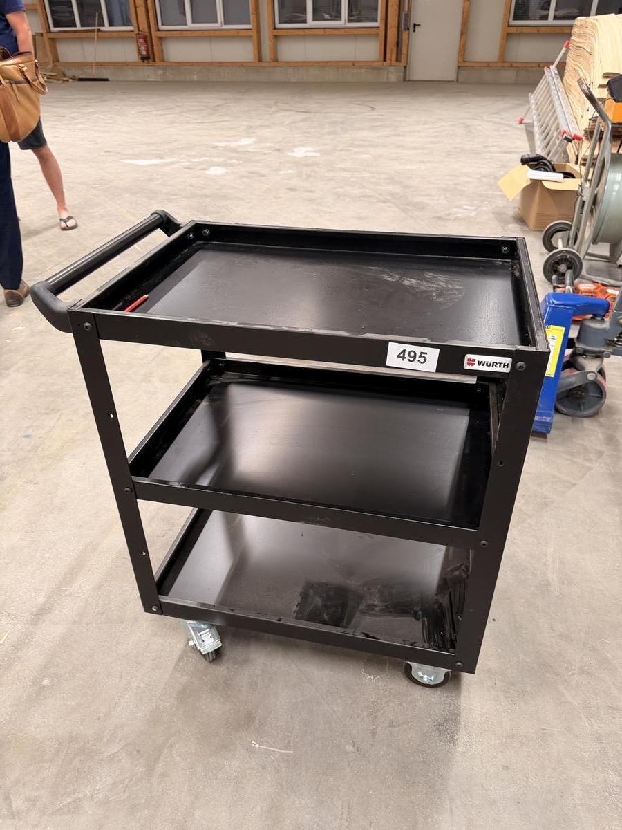 Werkstattwagen W&uuml;rth 3 Fachebene 80 x 50 x 85 cm