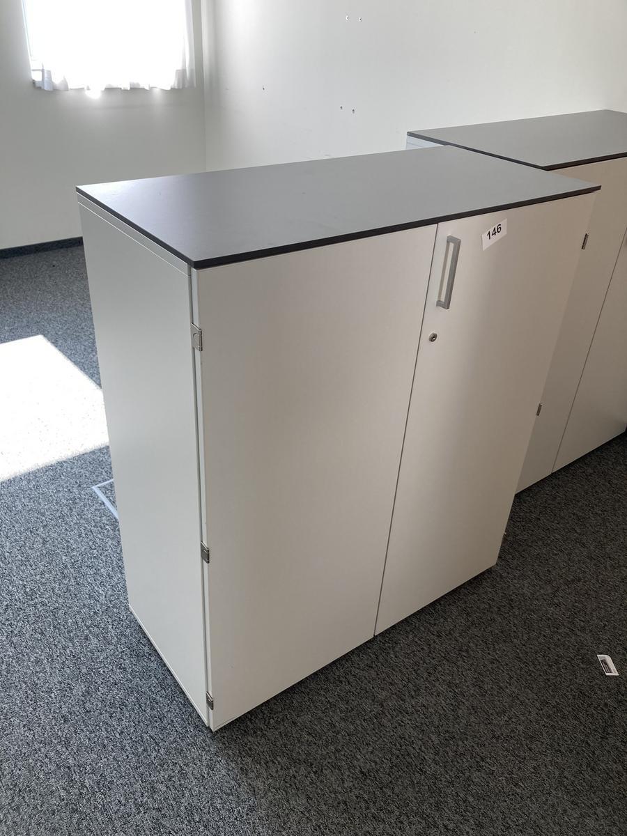 Aktenschrank, 3 Ordnerh&ouml;hen, Ma&szlig;e: ca.100 x 45 x 113 cm