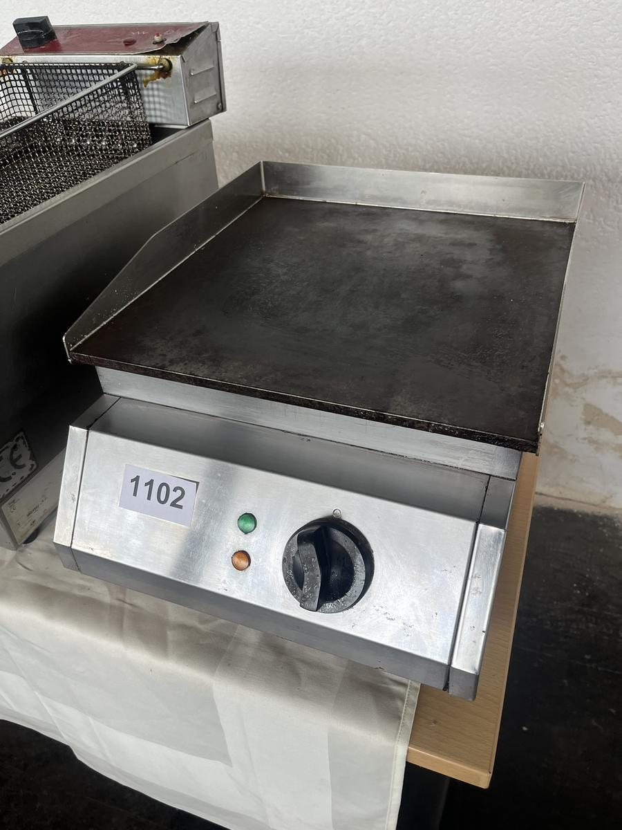 Elektrogrillplatte SARO GH400, 3000 W, 230 V,, Ma&szlig;e: ca. 38 x 50 x 24 cm