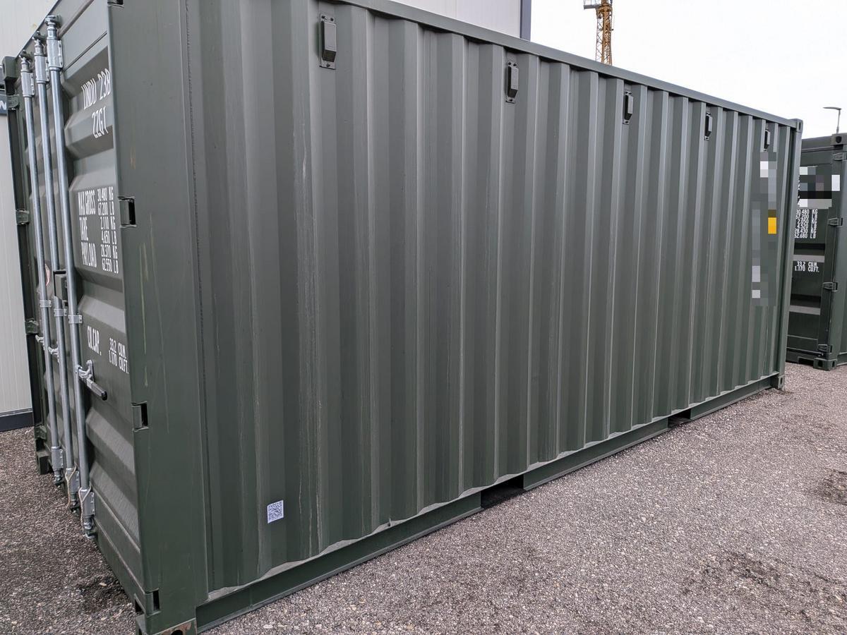20 Fu&szlig; ISO See- und Lagercontainer,RAL6007 Flaschengr&uuml;n?d=2026-07-24 00:22:19