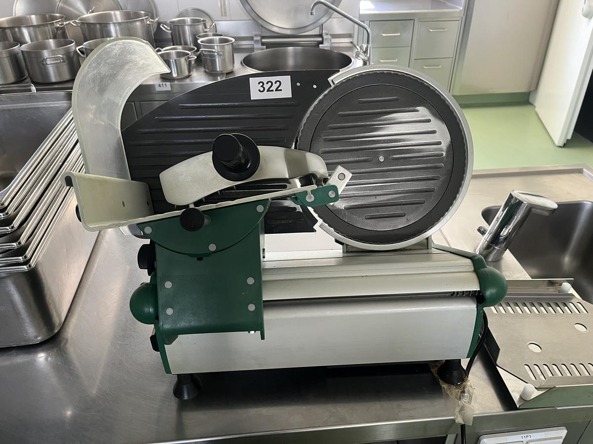 Toperczer Prima 300 er Aufschnittmaschine ,230 V stufenlos verstellbar,