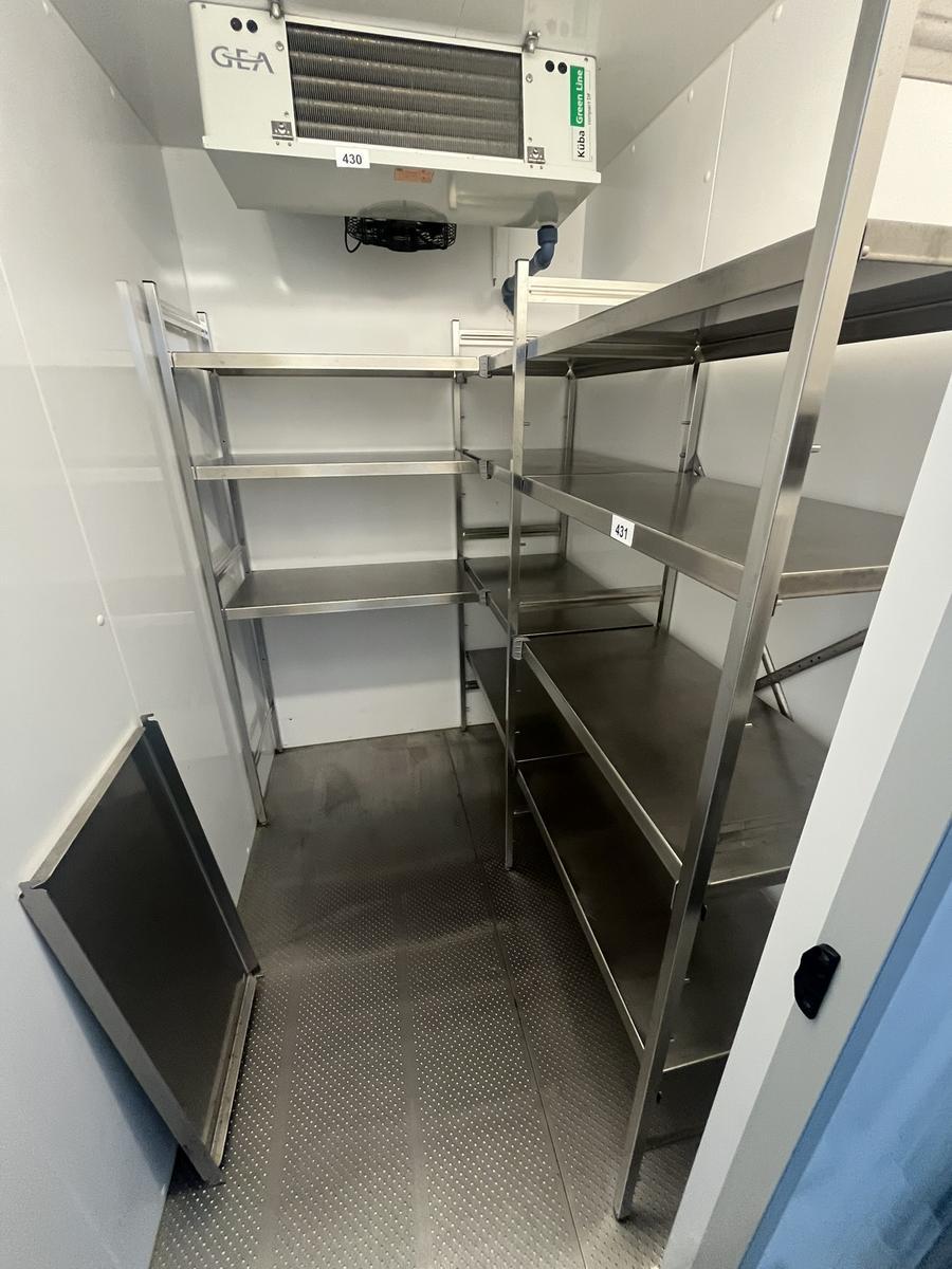 Hupfer Edelstahl K&uuml;hlhausregale: 180/90/180 cm