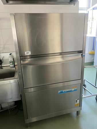 MEIKO Universalwaschautomat FV 130.2 Spülmaschine für Schwarzgeschirr,103/90/177 cm mit Brita Filter und 2 Spülkörben, 5 KW, Bj.2011 - MEIKO Universalwaschautomat FV 130.2 Spülmaschine für Schwarzgeschirr,103/90/177 cm mit Brita Filter und 2 Spülkörben, 5 KW, Bj.2011 -