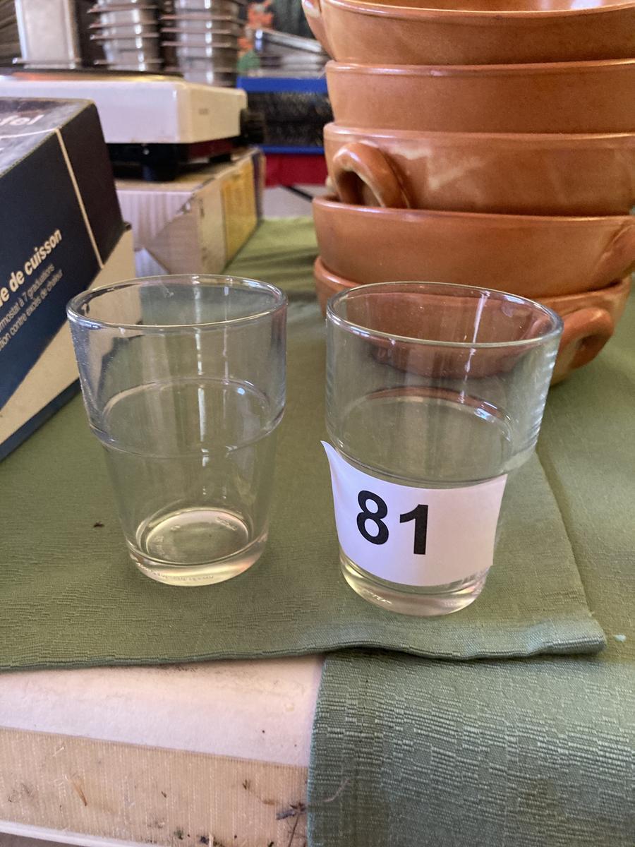 ca. 60teiliges Limo-Gl&auml;serset 0,2 l