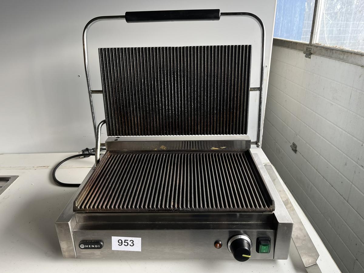 HENDI Contact Grill Panini XL 2700 W ?d=2026-08-12 15:07:03