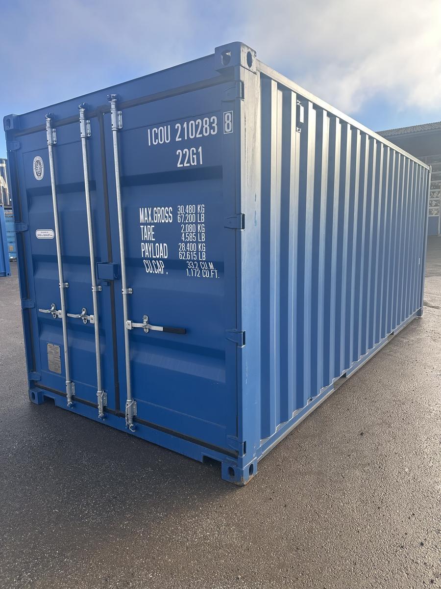 20 Fu&szlig; ISO See- und Lagercontainer,RAL5010 Enzianblau, ab Lanzenkirchen,?d=2026-08-12 15:06:23