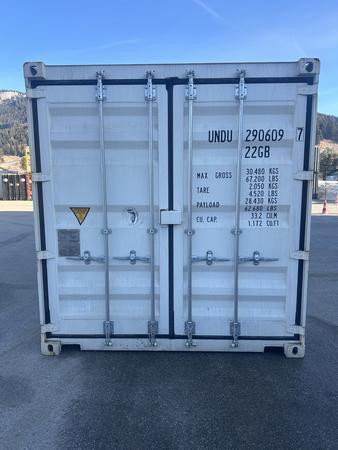 20 Fu� ISO See- und Lagercontainer,RAL9010 Reinwei�, ab Wien,