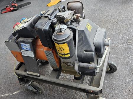 Diesel Stromaggregat Type GPA3.SA/2, Seriennr. 508830, 220/380 V, 50 Hz, Baujahr 1989, 1 x 380 V, 1 x 270 V