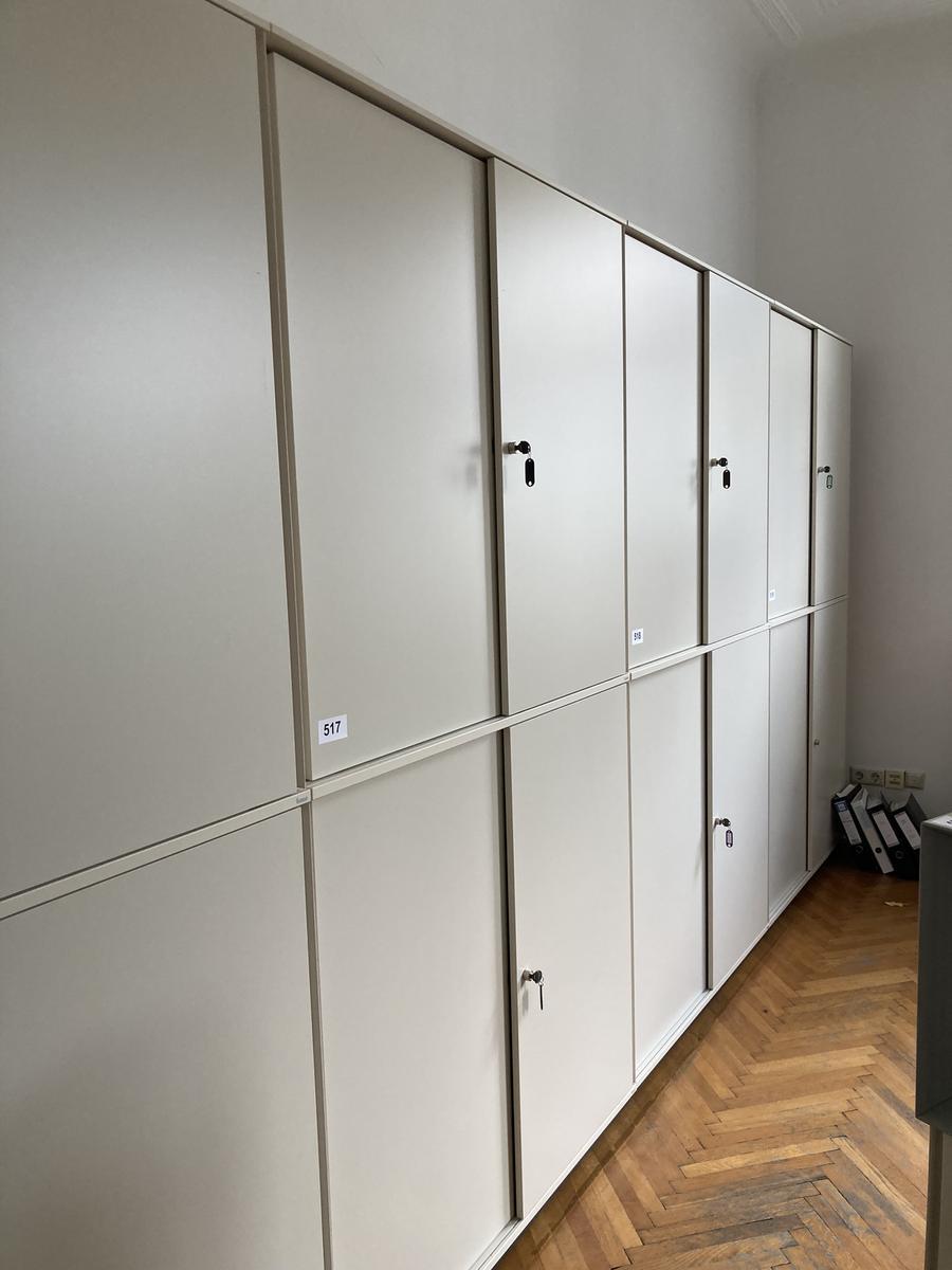 2 Stk. Bene Aktenschrank-Kombination Ober-