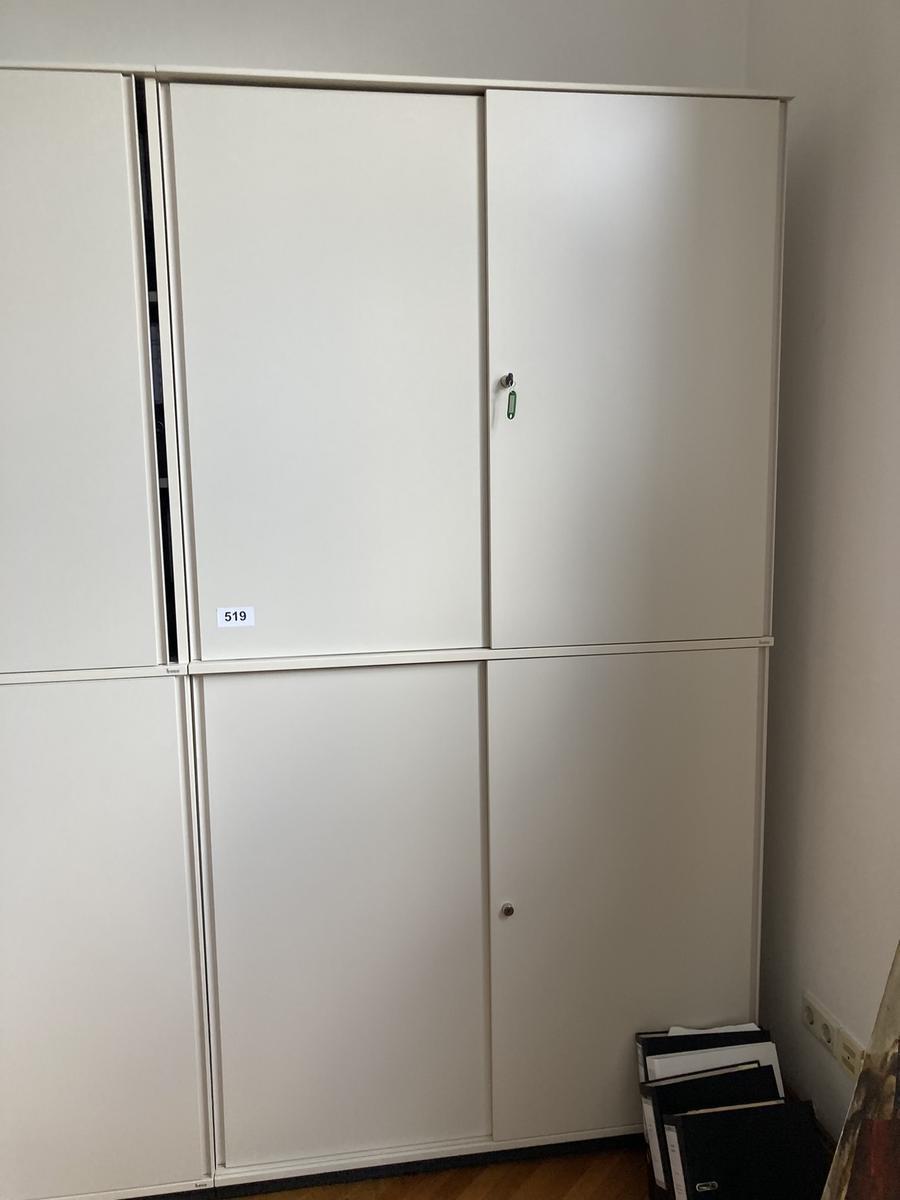 2 Stk. Bene Aktenschrank-Kombination Ober-