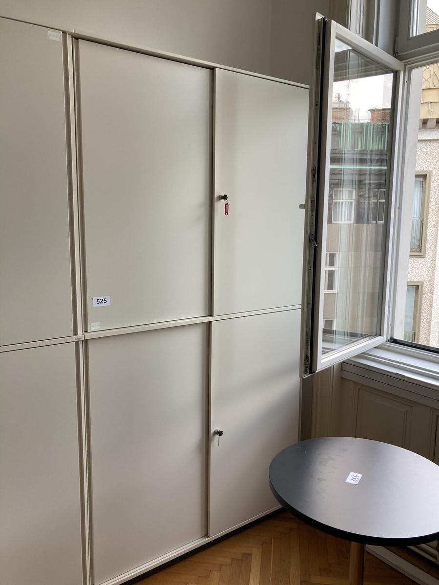 2 Stk. Bene Aktenschrank-Kombination Ober-