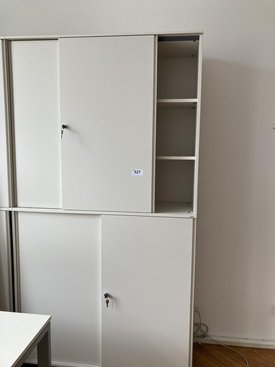 2 Stk. Bene Aktenschrank-Kombination Ober-