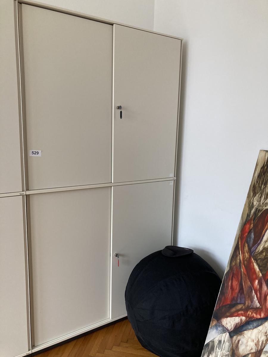 2 Stk. Bene Aktenschrank-Kombination Ober-