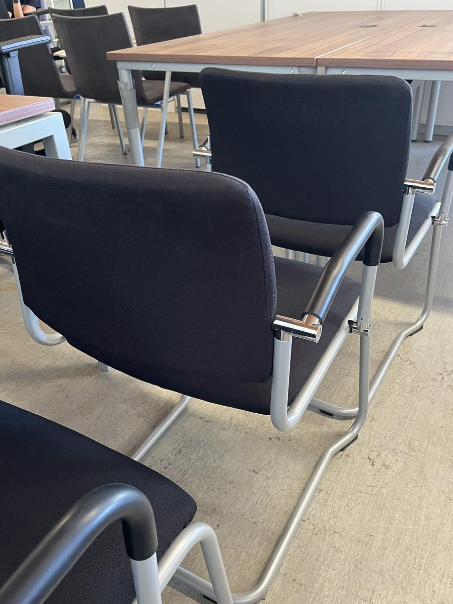 4 Stk. Hali KOMO V2P - ProFim Besprechungsst&uuml;hle Anthrazit