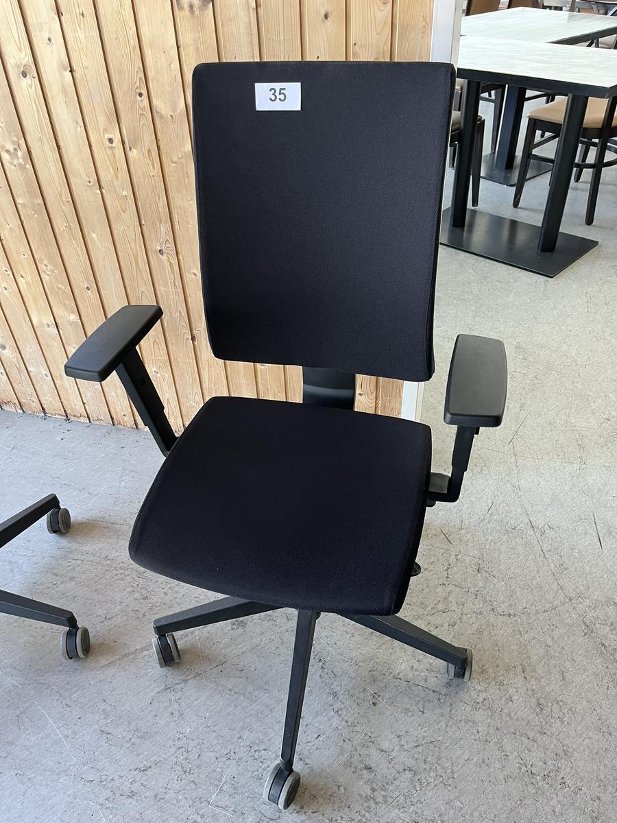 BENE Novy Style  B&uuml;rodrehst&uuml;hle Anthrazit