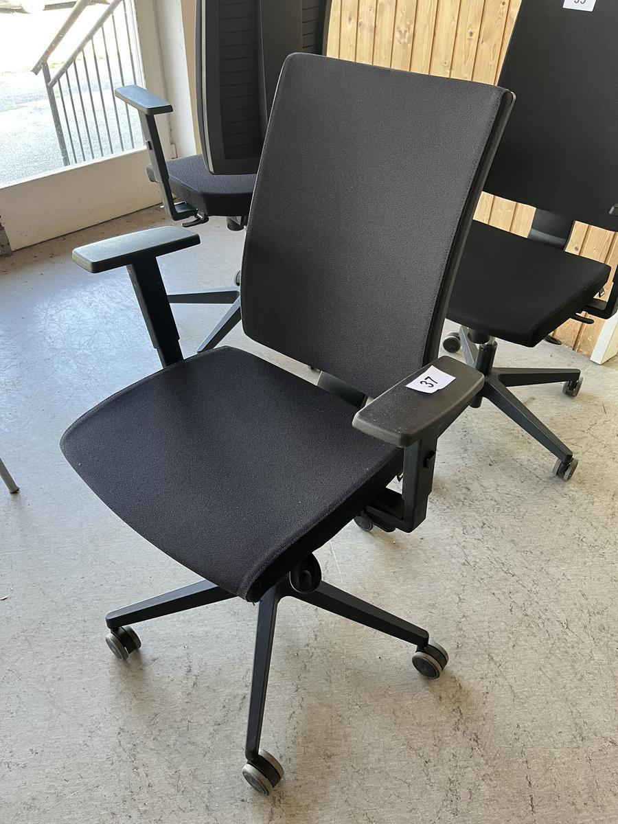 BENE Novy Style  B&uuml;rodrehst&uuml;hle Anthrazit