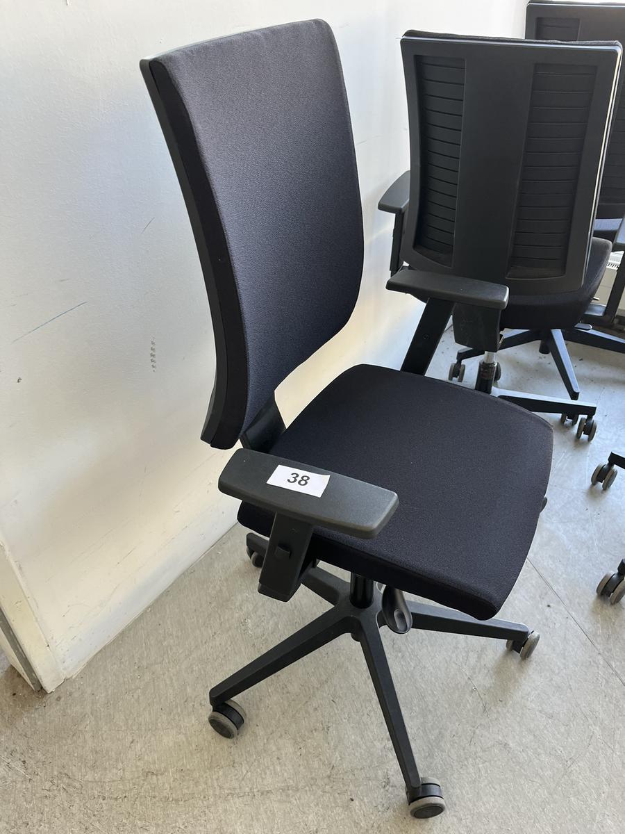 BENE Novy Style  B&uuml;rodrehst&uuml;hle Anthrazit