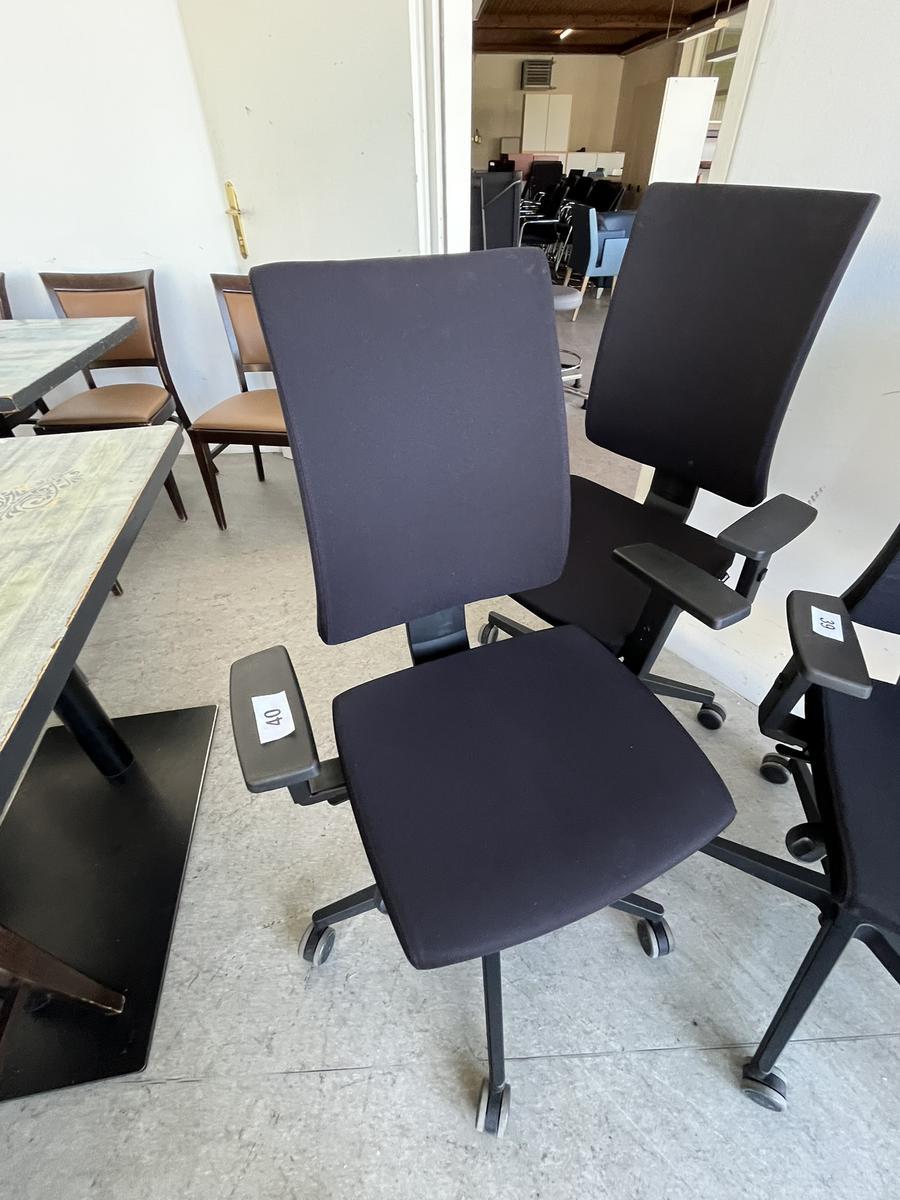 BENE Novy Style  B&uuml;rodrehst&uuml;hle Anthrazit