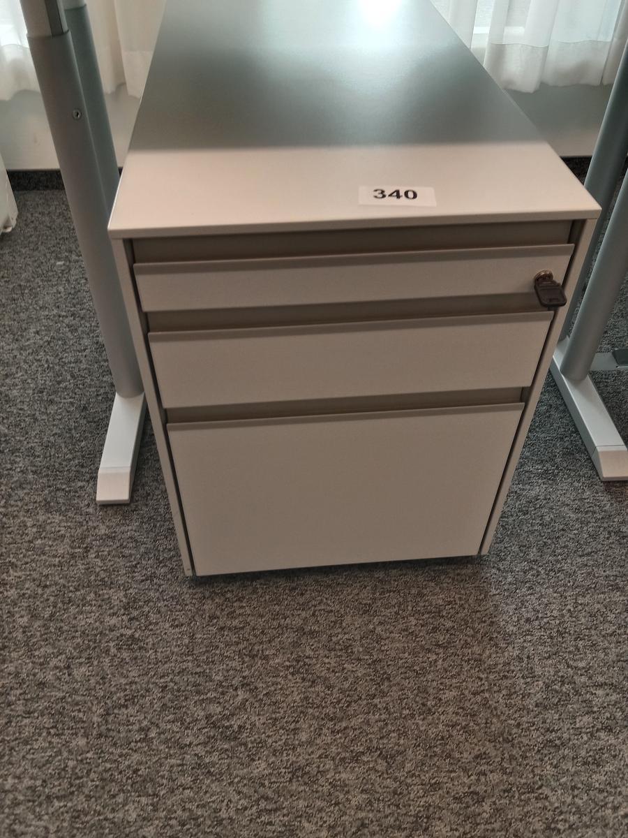 Rollcontainer, Tiefe 80 cm
