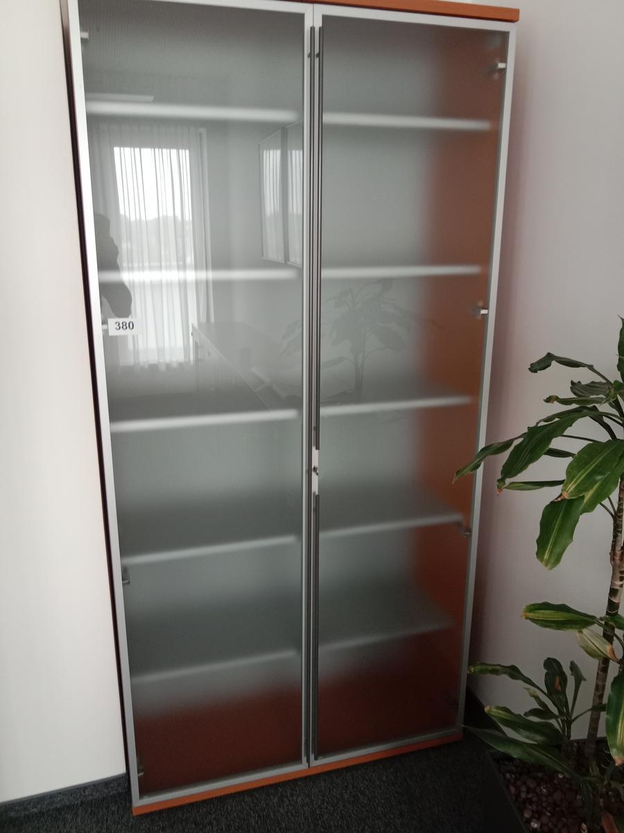 Aktenschrank Front verglast ca. 100 x 45 x 200 cm