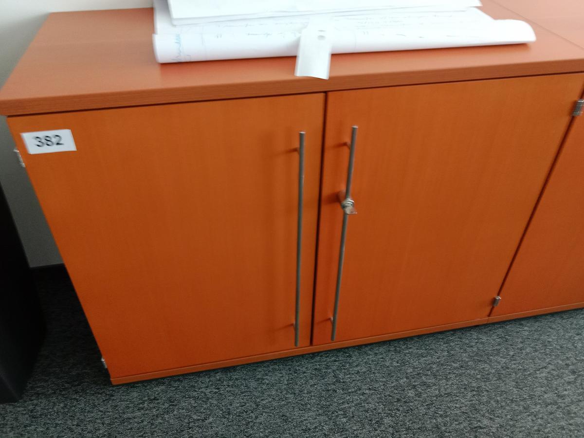 Aktenschrank 2 Ordnerh&ouml;hen, L 100 cm