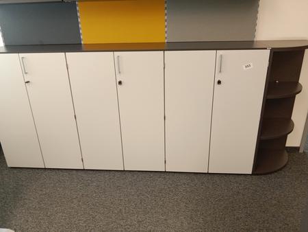 Aktenschrank 6 Ordnerhöhen, ca. 100 x 47 x 226 cm Aktenschrank 6 Ordnerhöhen, ca. 100 x 47 x 226 cm