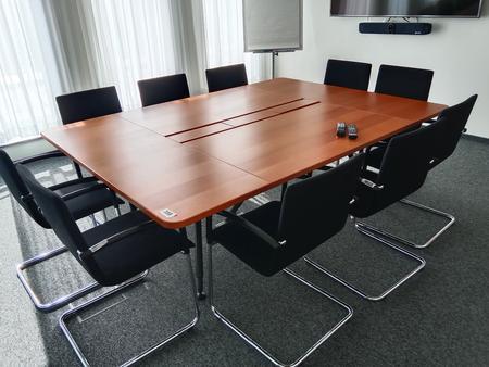HALI Besprechungstisch - Konferenztisch ca. 220 x 60 cm mit 10 Stk. Sesseln HALI Besprechungstisch - Konferenztisch ca. 220 x 60 cm mit 10 Stk. Sesseln