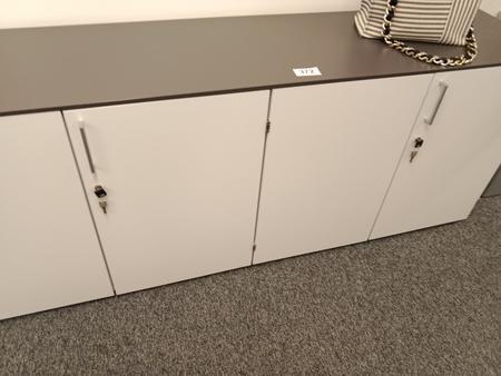 2teiliger Aktenschrank 2 Orderhöhen 200 cm 2teiliger Aktenschrank 2 Orderhöhen 200 cm