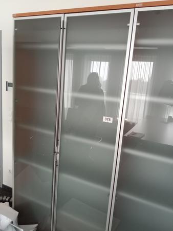 Aktenschrank Front verglast ca. 100 x 45 x 200 cm Aktenschrank Front verglast ca. 100 x 45 x 200 cm