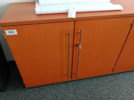 Aktenschrank 2 Ordnerhöhen, L 100 cm Aktenschrank 2 Ordnerhöhen, L 100 cm