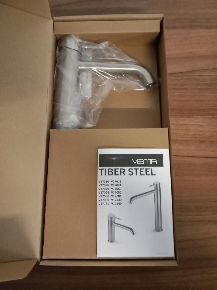 VEMA Waschtischarmatur Tiber Steel