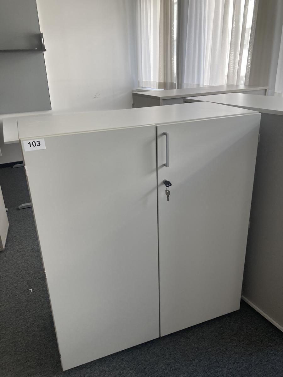 Aktenschrank, 3 Ordnerh&ouml;hen, Ma&szlig;e: ca.100 x 45 x 113 cm