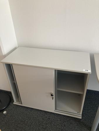 HALI Aktenschrank, 2 Ordnerh�hen, Ma�e: ca. 100 x 45 x 80 cm