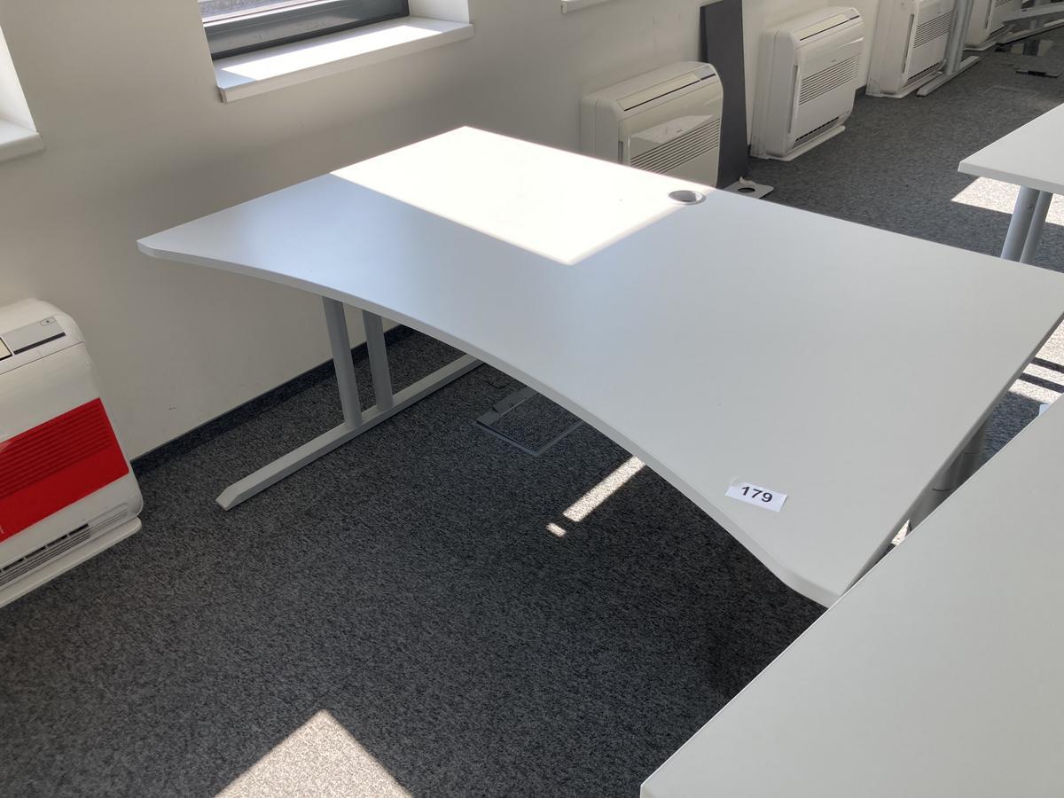 Schreibtisch ohne R&uuml;ckwand, geschwungen, Ma&szlig;e: ca. 160 x 85 x 100 cm?d=2026-09-01 16:59:36