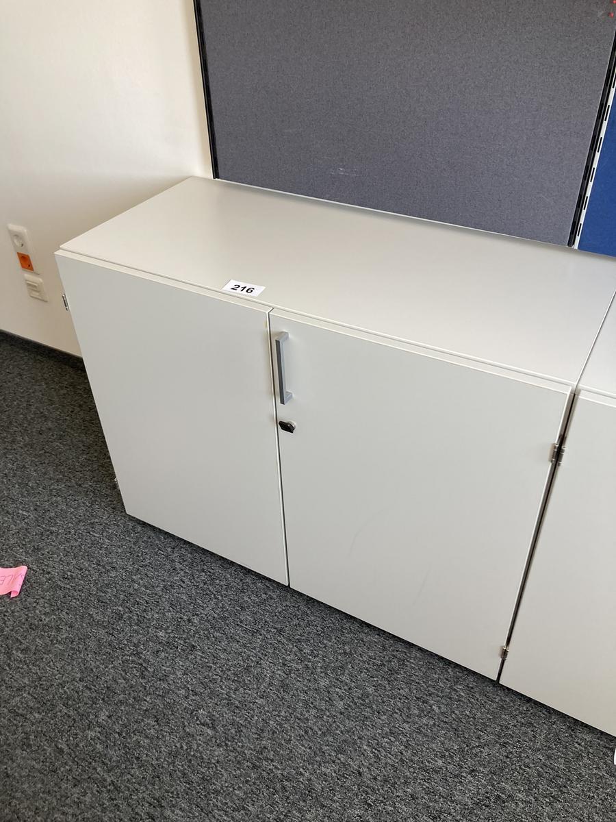 Aktenschrank, 2 Ordnerh&ouml;hen, Ma&szlig;e: ca. 100 x 45 x 80 cm