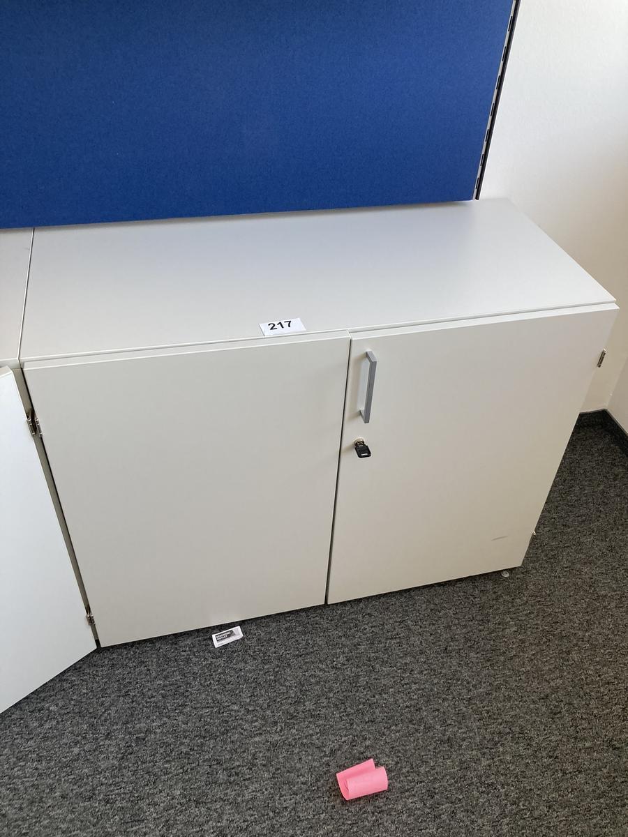 Aktenschrank, 2 Ordnerh&ouml;hen, Ma&szlig;e: ca. 100 x 45 x 80 cm