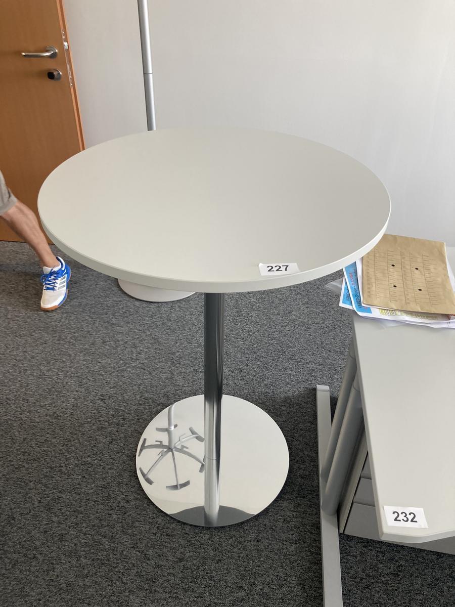 Stehtisch DM 80 cm, H 105 cm