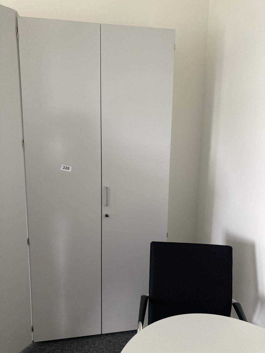 Aktenschrank, 6 Ordnerh&ouml;hen, Ma&szlig;e: ca. B 100 x 45 x 230 cm