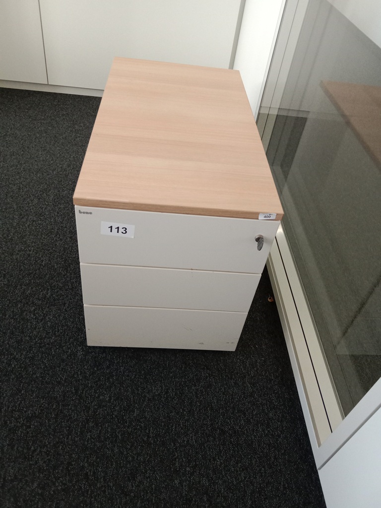 BENE Rollcontainer, Ma&szlig;e: ca T 80 cm x B 43 cm